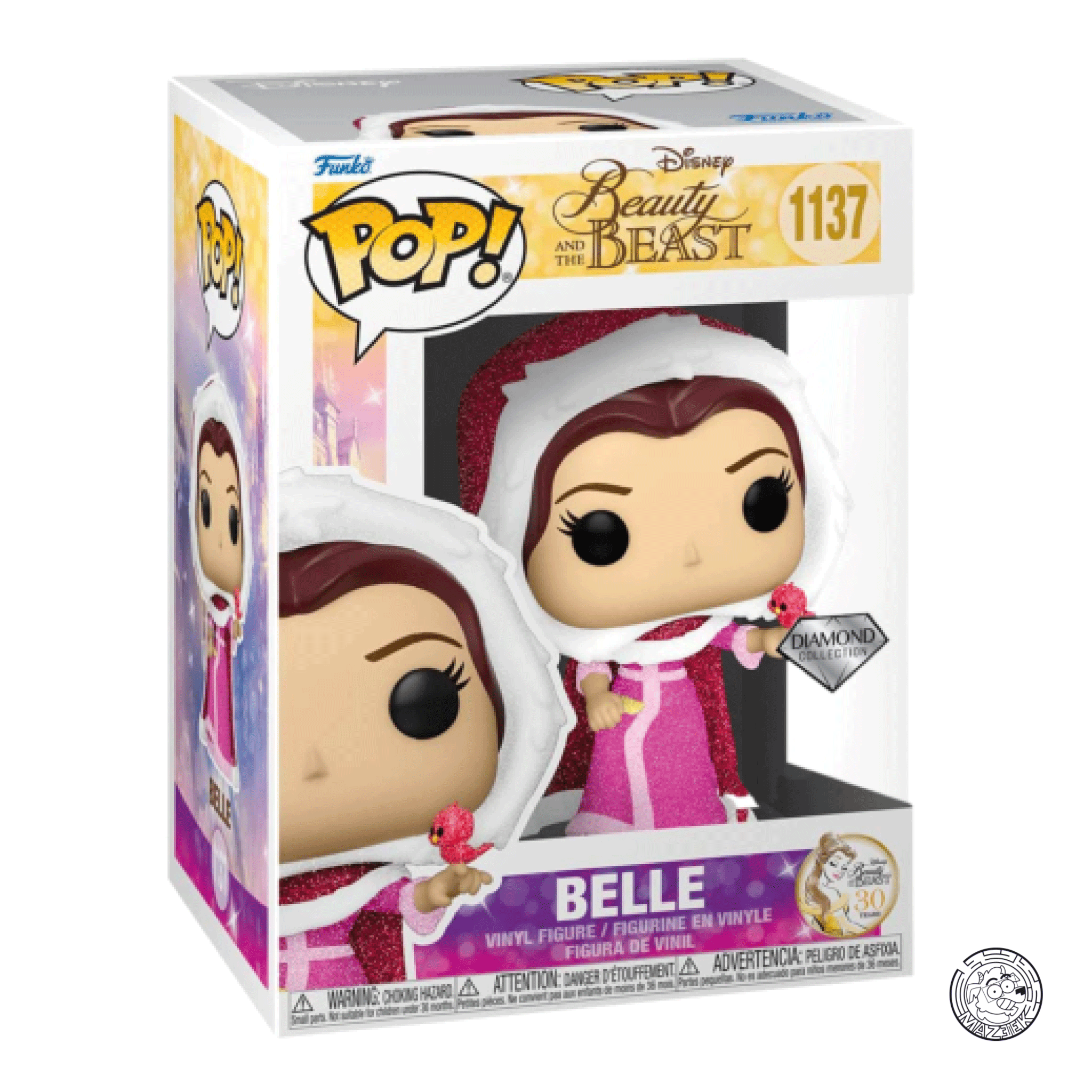 Funko POP! Beauty and the Beast: Belle (Diamond Collection) 1137