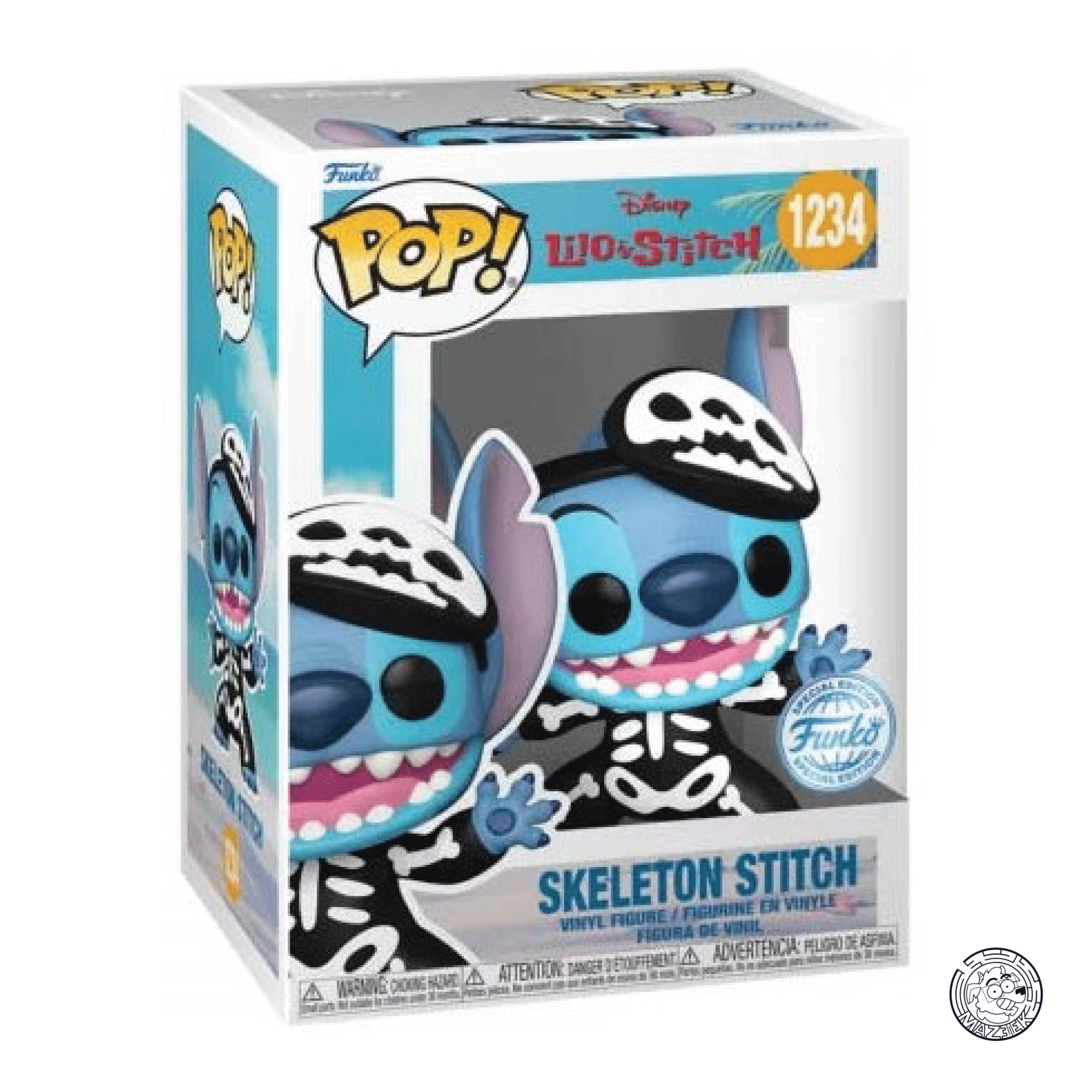 Funko POP! Lilo & Stitch : Skeleton Stitch 1234