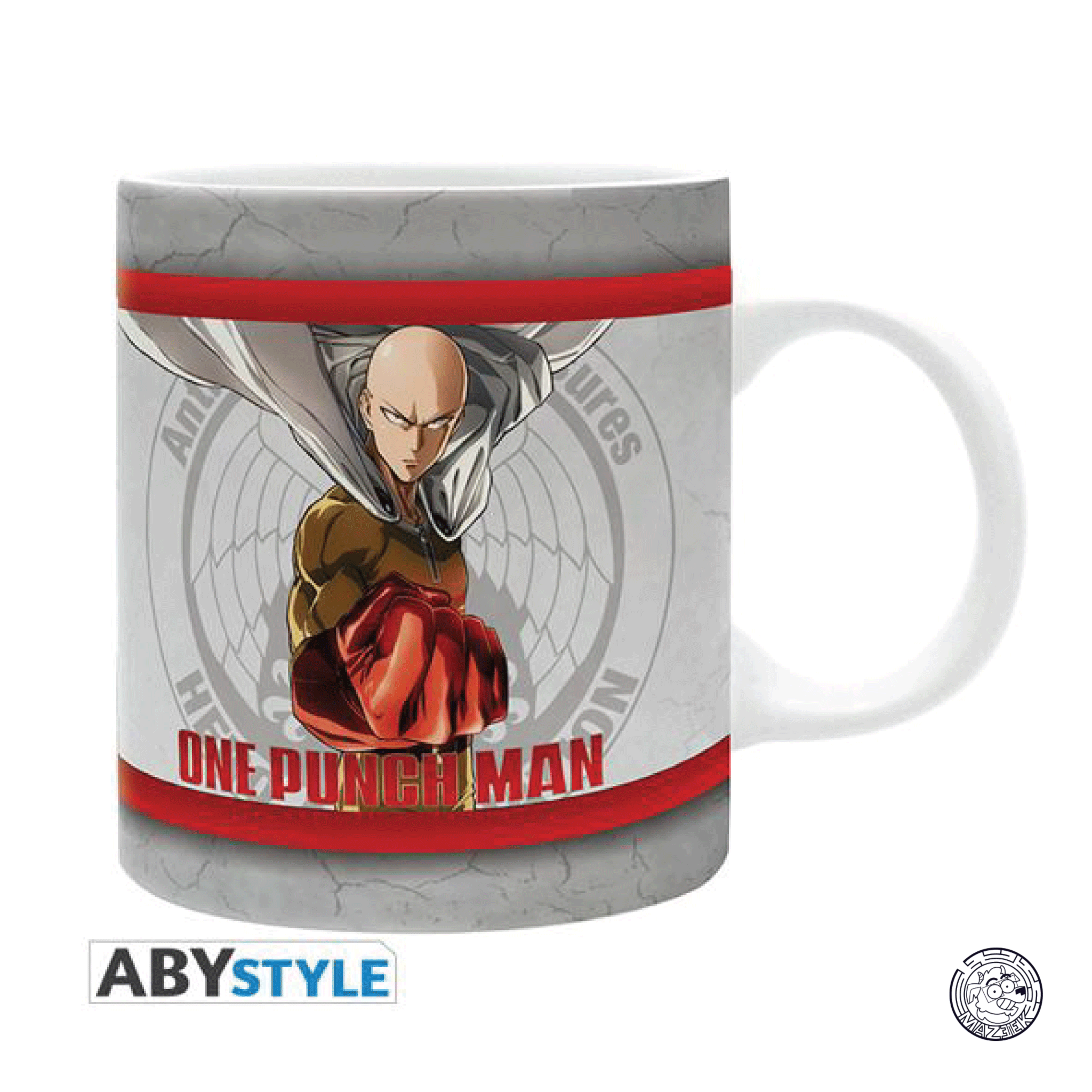 One-Punch Man Mug - 320 ml: "Heroes" with box