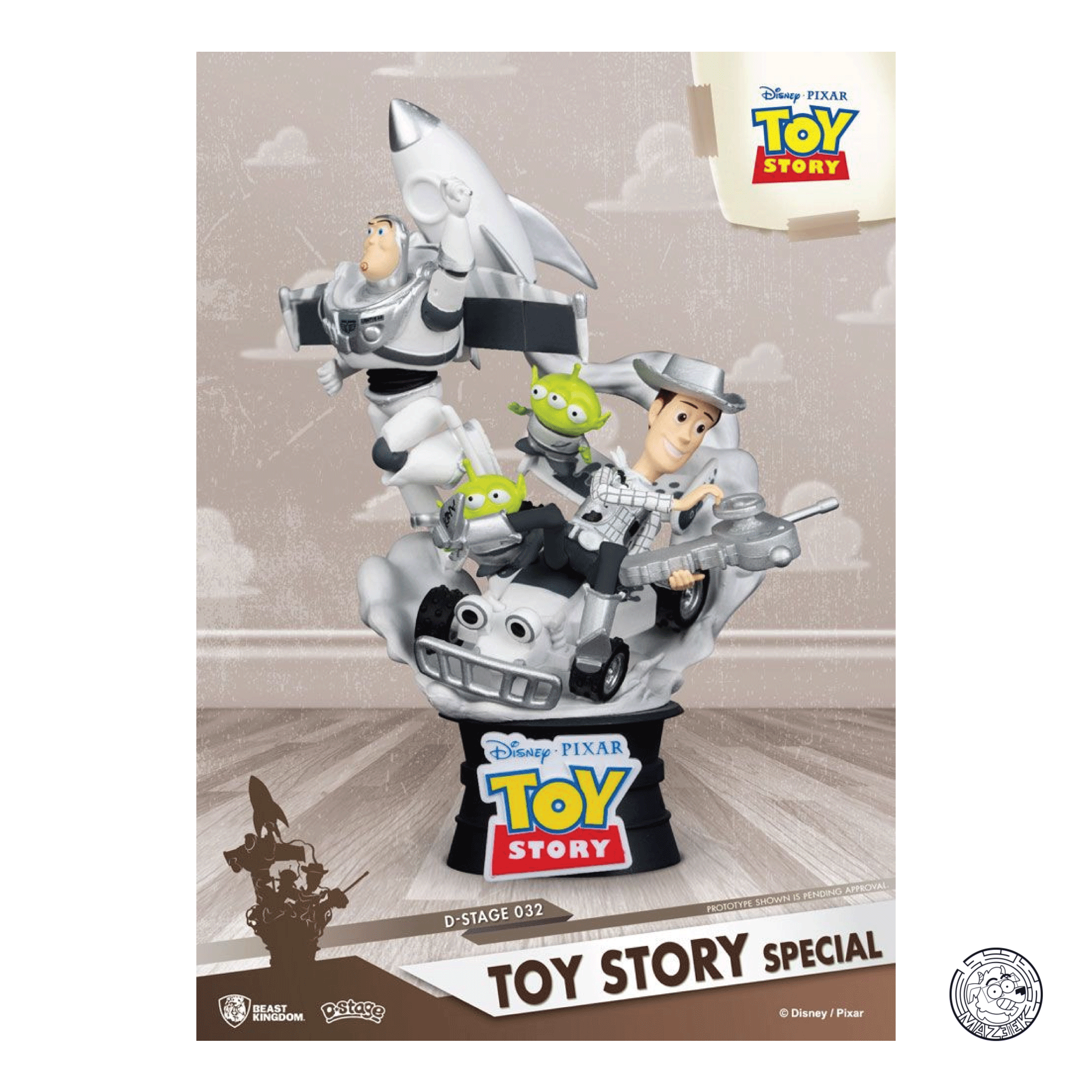 Figure! Diorama Disney: Toy Story